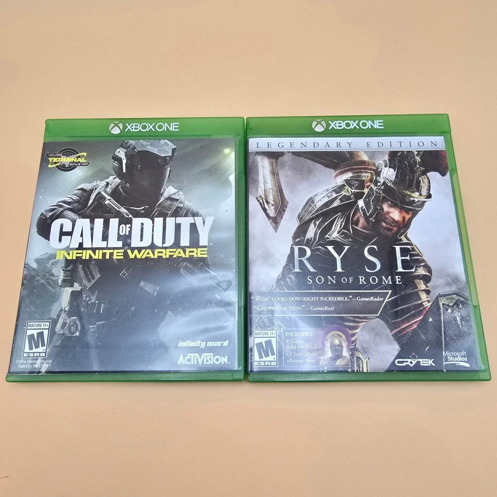 Xbox One Game Call of Duty Infinite Warfare & Ryse Son of Rome Legendary Edition